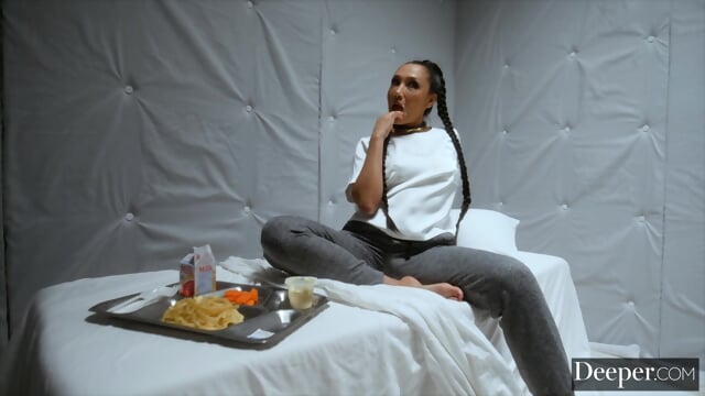 Deeper. Infamous Vicki Chase In Massive Cell Block Blowbang