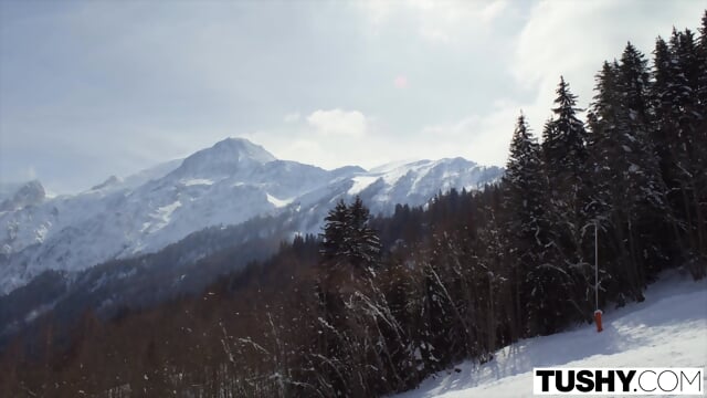 TUSHY Anal-crazy Ski Instructor Liya Shows Off Her Skills