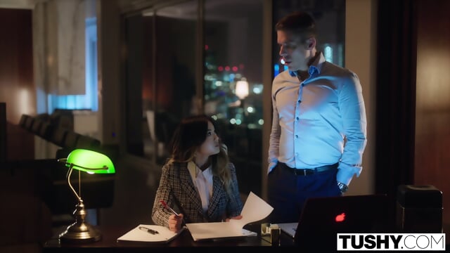 TUSHY Petite Lulu Gets Some Anal Discipline By Her Boss