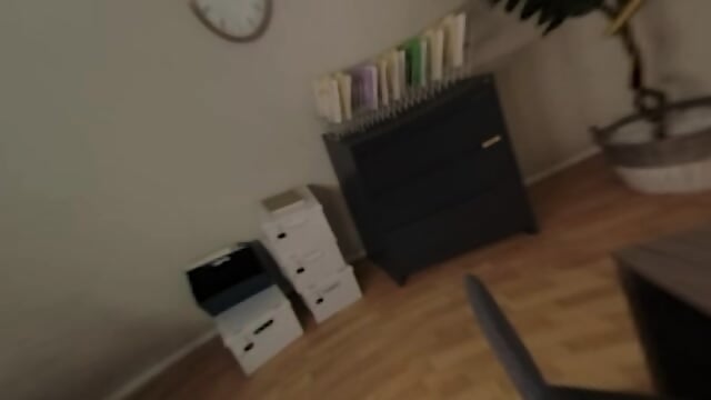 Leah Lee Needs A Good Spank For Going Through Your Files At Work