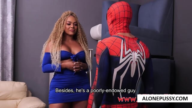 carla morelli punished by spiderman