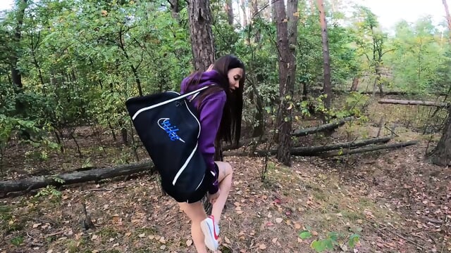 This slender Ukrainian girl loves sex harder. (Part 2))