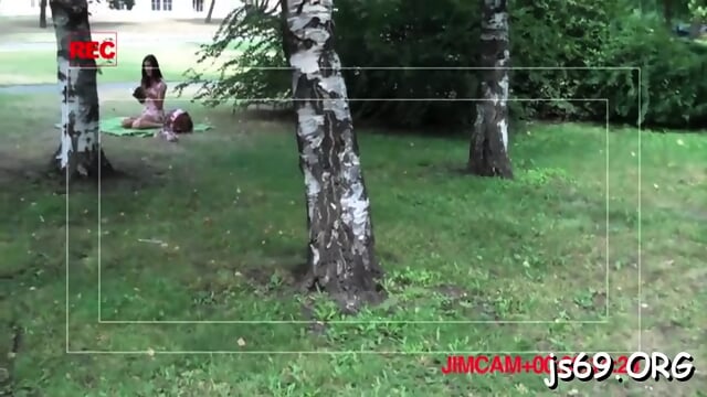 Mesmerizing brunette floosy Iwia's muff licked and banged