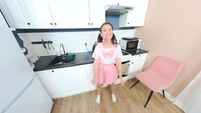 Adorable Sunny May Is Happy To Play With Her Little Pussy Stretched