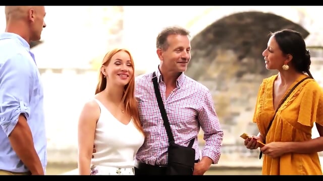 Wife cheating with seductive lesbian woman - hot movie scene