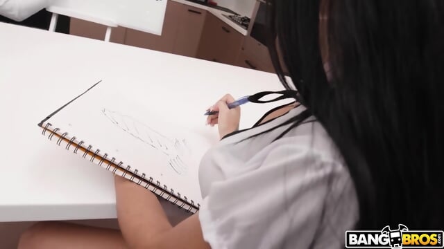 BANGBROS - Darrell Deeps Quickly Finds Out That A Huge Dick Is Not Enough For Athenea Rose So He Calls His Neighbor