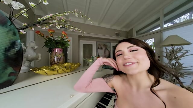 Seductive Hottie Adria Rae Is Determined To Fuck Her Piano Tutor