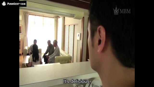 The client can't reject her out of hand, she's a pushy, erotic, gentle old lady helper.