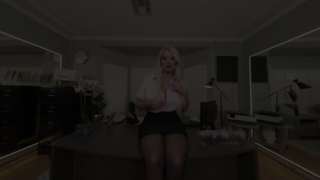 London River Makes A Naughty Power Play To Secure A Promotion Over Her Coworker