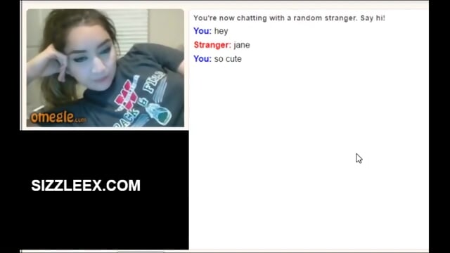 Omegle Girl Cute Jane Gets Naked