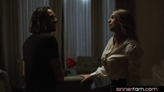 Sinful Stepmommy Sucks And Gets Fucked In Her Tight Pussy