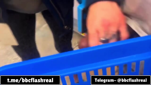 Old lady jerked me in the store. check tele for full vid