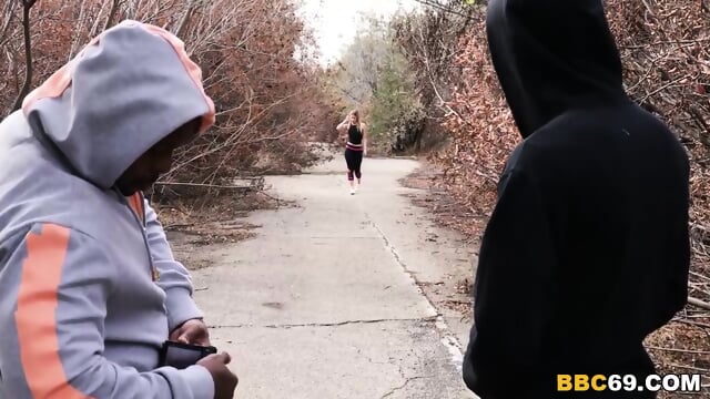 Teen Leah Lee Takes Two BBCs After Hiking