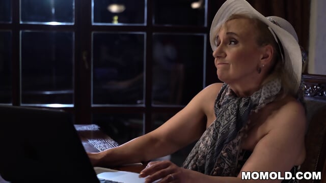 Horny GILF Nanney Finds Some Fun With A Young Dude