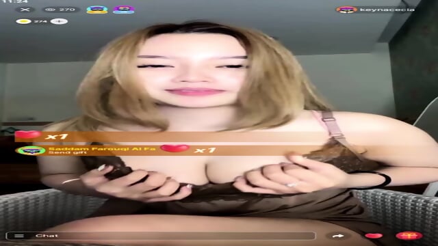 Pretty girl masturbating in her bedroom