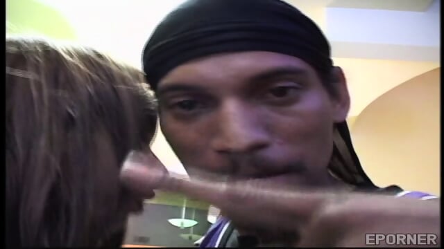 Ebony Brunettes Serves Dicks In Public