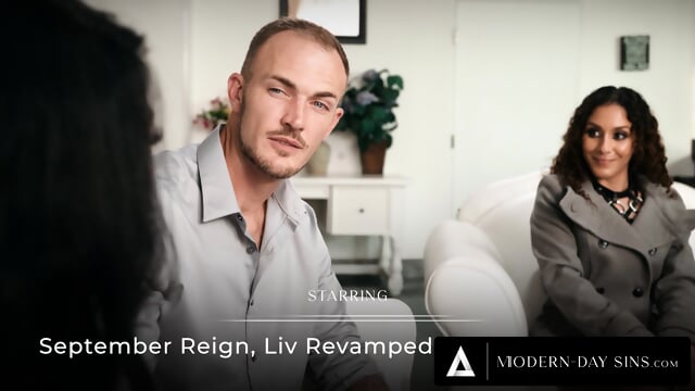 MODERN DAY SINS   Kinky Dominant Man Submits Wife Ana Foxxx & Hook Up Liv Revamped To His Desire