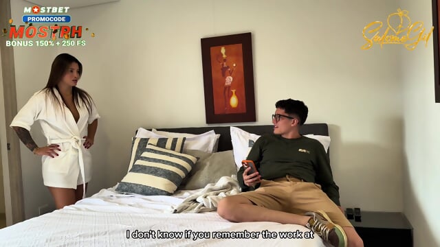 My Stupid Stepbrother Fucks My Ass With His Big Cock Salome Gil