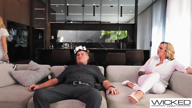 Wicked - Husband Films HIs Wife Blake Blossom Getting Fucked Hard By His Buddy