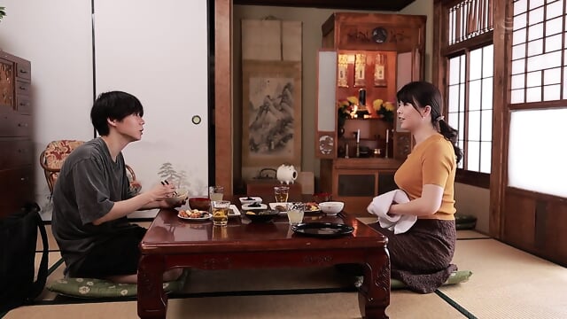 After 10 Days Of Putting An Aphrodisiac In The Aunt Of My Dreams, I Became An Ahehehe Meat Toilet With All The Time I Could Fuck Her Inside Out With A Gunshotâ¦ Rin Okae