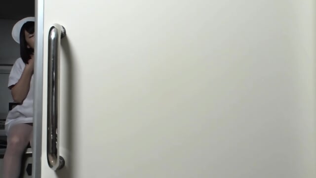 Japanese Nurse gets Strapon Fucked by the Doctor