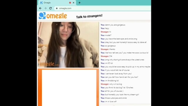 Asian Chick Down to play on Omegle