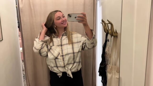 [4K] Transparent Haul with Lath | See through Try on