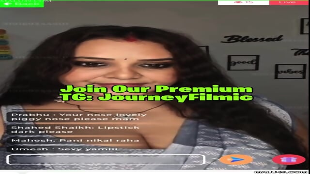 Indian Actress Priya Gamre Roleplay Live Show