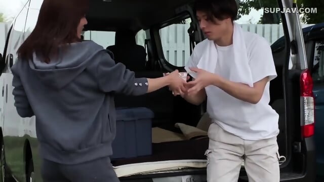 I can't get home from the job due to a sudden heavy rain with my female boss... While we warm each other's bodies, we end up creampied in the car with sexy wet hair and wet skin, so much so that the wagon shakes Ruisa Miyazuki