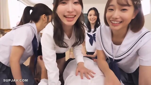 FALENOstar 5th anniversary! Suddenly Harem High School! Four star actresses lick and fuck at school in a special orgy! Angel Moe Nene Yoshitaka Chiharu Mitsuha Mami Mashiro 8,635 6
