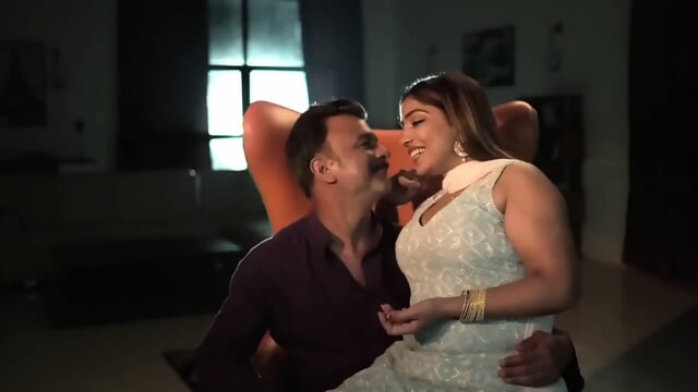 Ayushi Jaiswal Enjoying With Old Man