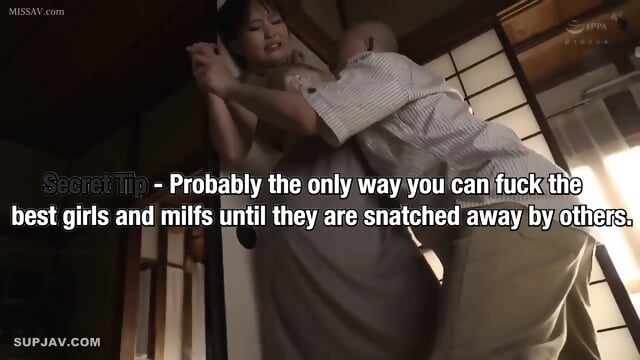 On weekdays without a husband, I was playd by my unequaled father-in-law who returned from migrant work until I went crazy every day. Misuzu Mifune.