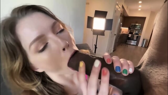 BBC took out a huge penis and arranged anal sex for the cutest with maximum pleasure