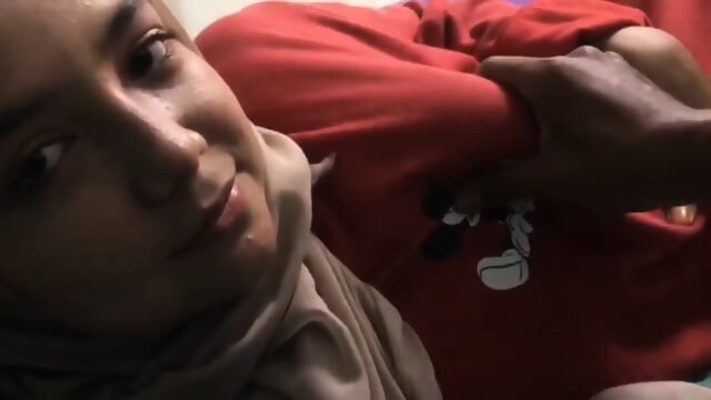 Awek Tudung Kena Ramas