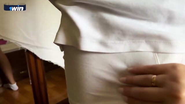 Filthy stepmom with enormous fun bags tempts stepson and thanks him for breakfast