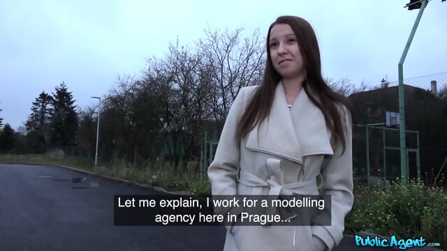 Fake Agent Seduced Lingerie Clad Babe Mishelle Klein