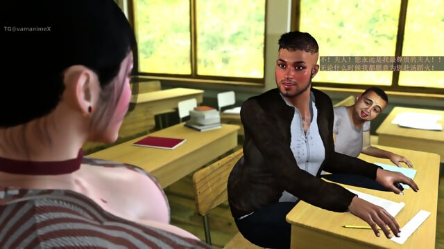 Vam 3d-[Brainocn] Stewardess Mom And Fat Father And Son