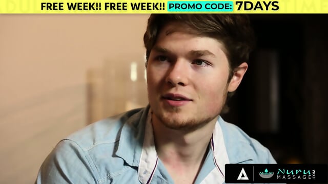 NURU MASSAGE   New Masseuse Melissa Moore Is Stuck Giving A Hot Nuru  Her Step cousin