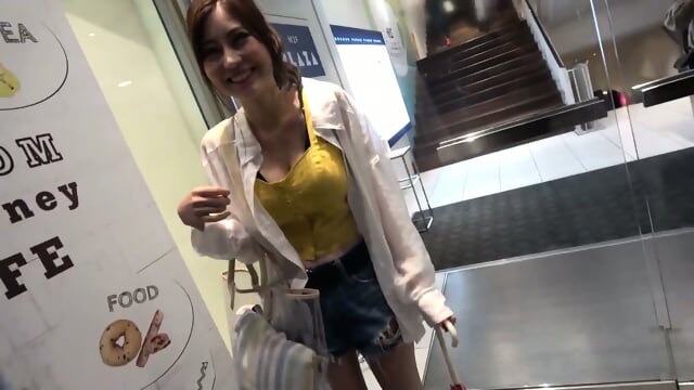 This visual is so erotic that it's illegal. Model-like girl with perfect beauty and a wonderful body showing off her wonderful curves in a swimsuit