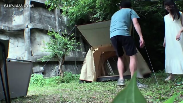 Camping Girl With Big Breasts. Her Big Breasts Spilling Out Of Her T-shirt  So Turned On That I Had Crazy Sex With Her Until I Ran Out Of Sperm