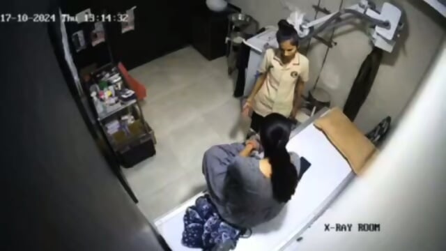 Indian very beautiful lady full buttock injection