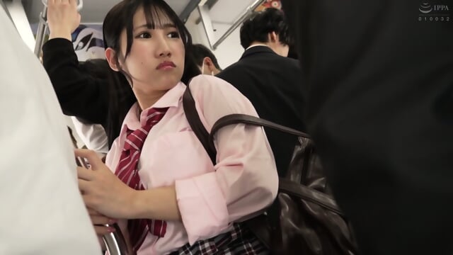 Hear the voice of the train molester! 2 Eh!? Lie! No! Please! Don't stop there! I'm about to cum... (Voice of the inner voice) Hear the inner voice of the molester victim woman... 3