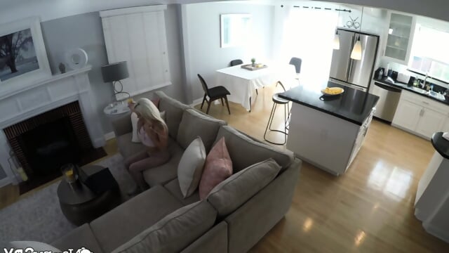 Stepbrother caught his stepsisetr masturbating and fucked