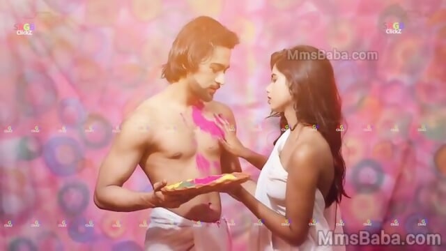 Model Barsha Jha Holi Special Shoot