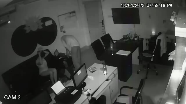 Boss fuck secretary cctv leaked
