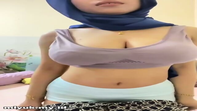 Hijab Girl with small body and big tits