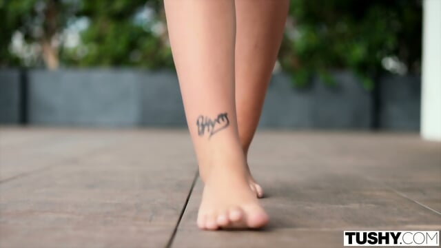 TUSHY Flirty Blonde Tease Ambar Lapiedra Gets Her Flawless Ass Pounded Hard