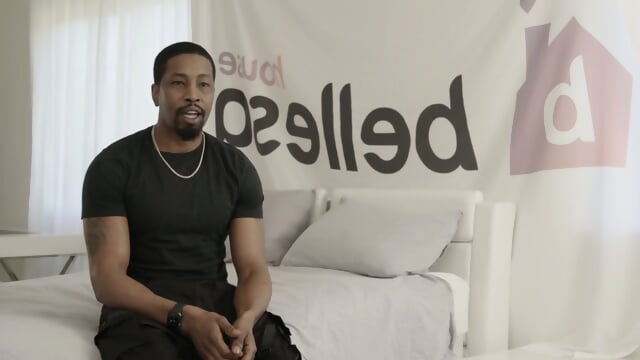 A rare one of her - sharing wife with BBC