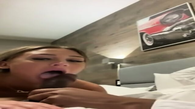 two friends enjoying a pretty horny girl after clubbing