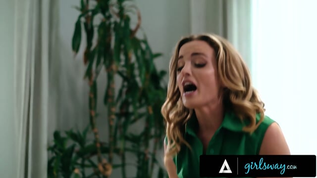 GIRLSWAY - Angry MILFs Serene Siren & Charlie Forde Give Stepdaughter Cecelia Taylor A Good Spanking